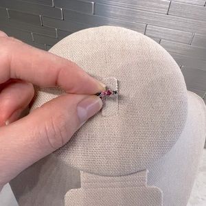 NWOT Colored Pave Ear Cuff